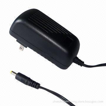 24W AC/DC Adapter with UL Plug, 100 to 240V AC Input Voltage and 0.25mA Maximum Leakage Current